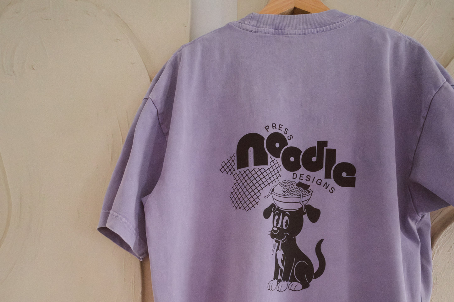 Noodle Press Designs Acid Wash Oversized T-Shirt