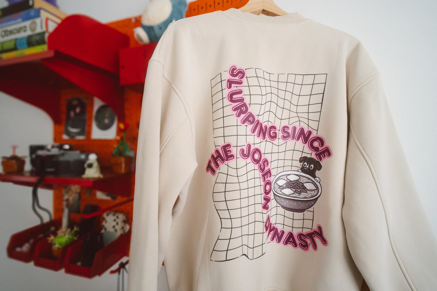 Mrs. Kim's Kalguksu Sunfade Fleeced Sweatshirt