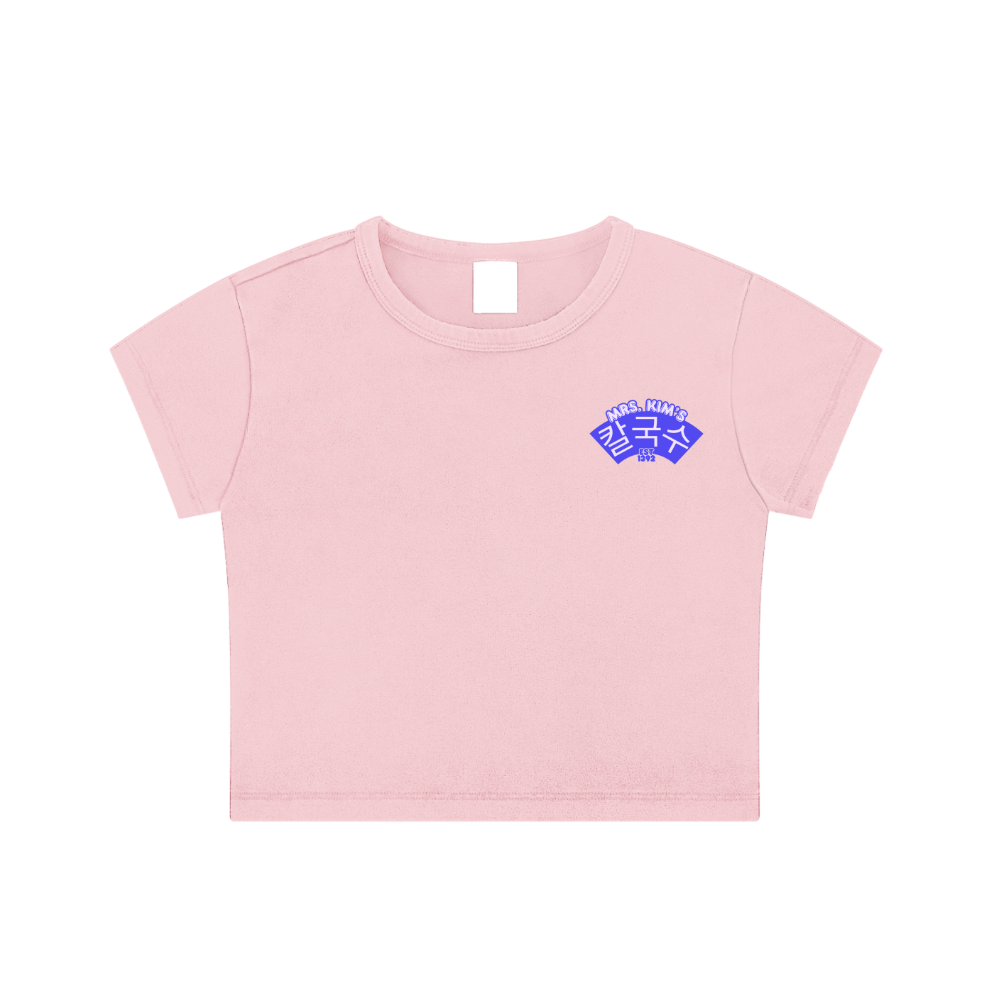 Mrs. Kim's Kalguksu Cropped Snow Washed Tee