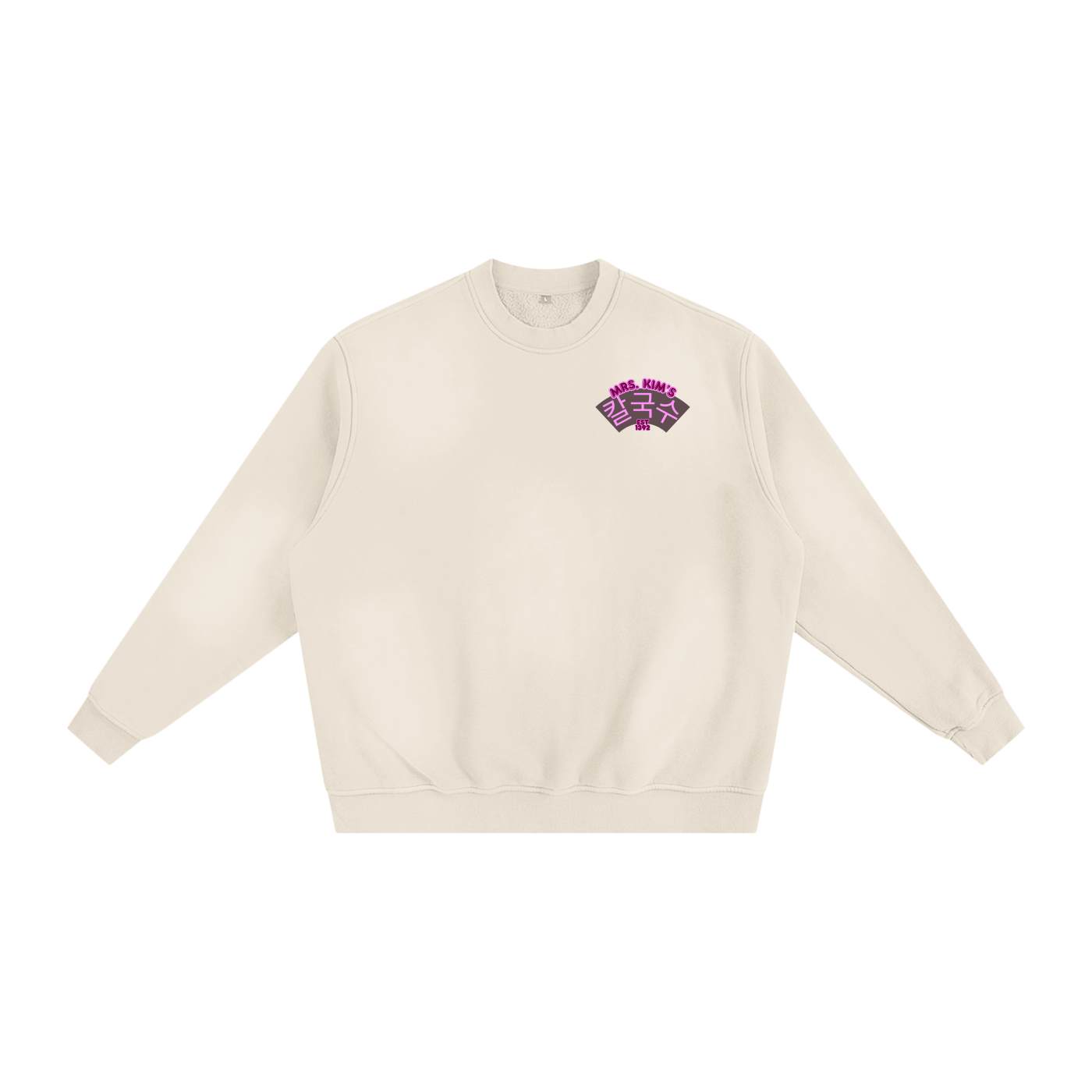 ulzzang fashion,Asian Fashion,Seoul Style,Graphic Crewneck,Graphic Sweatshirt,Korean Aesthetic,Seoul lover,Kalguksu sweatshirt,Cool Girl Aesthetic,Dopamine Fashion