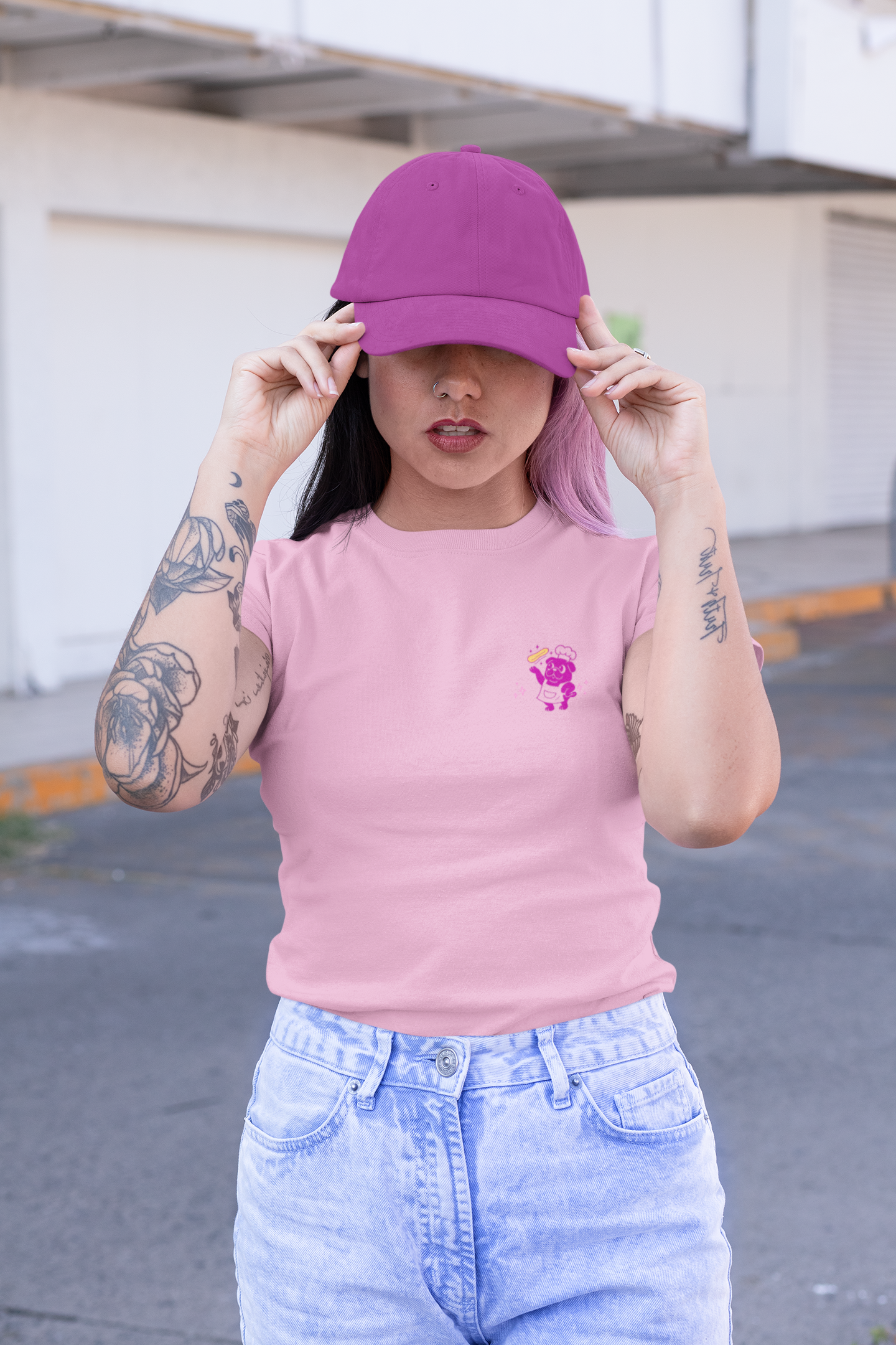 Pyramid the Pug's Pizza Palace T-Shirt - Quick-Dry, Cooling