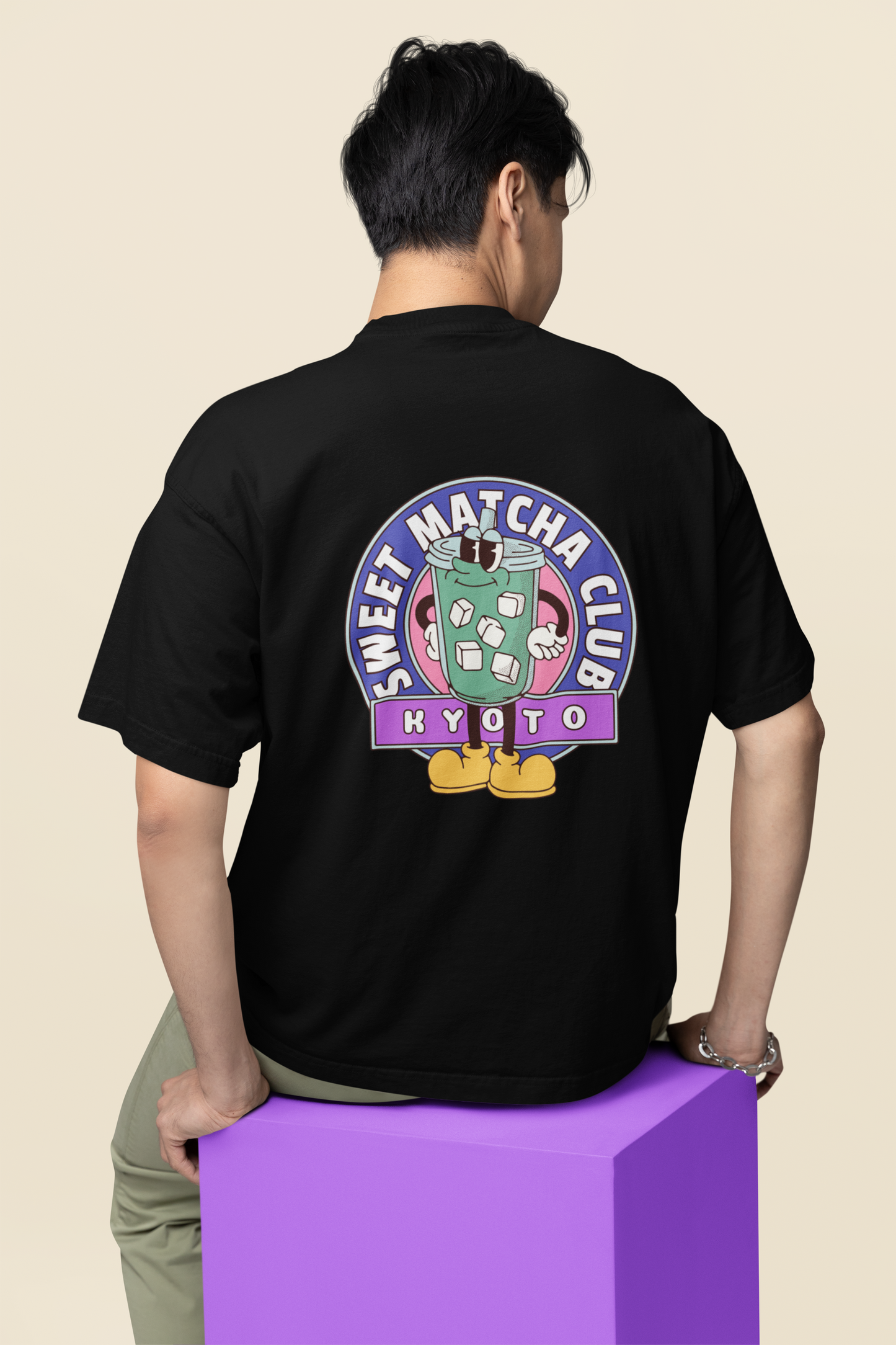 Sweet Matcha Club Oversized T-Shirt