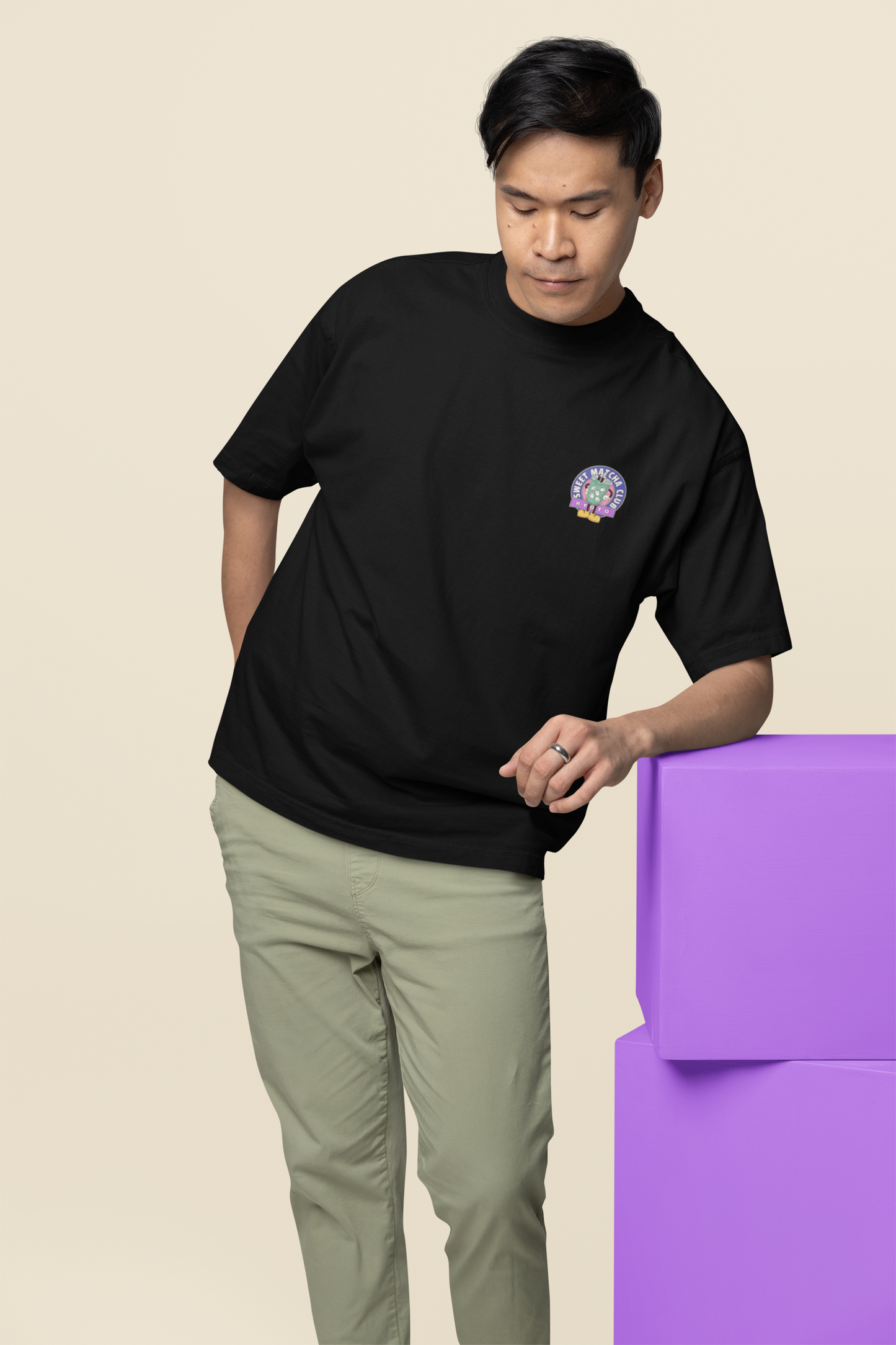 Sweet Matcha Club Oversized T-Shirt