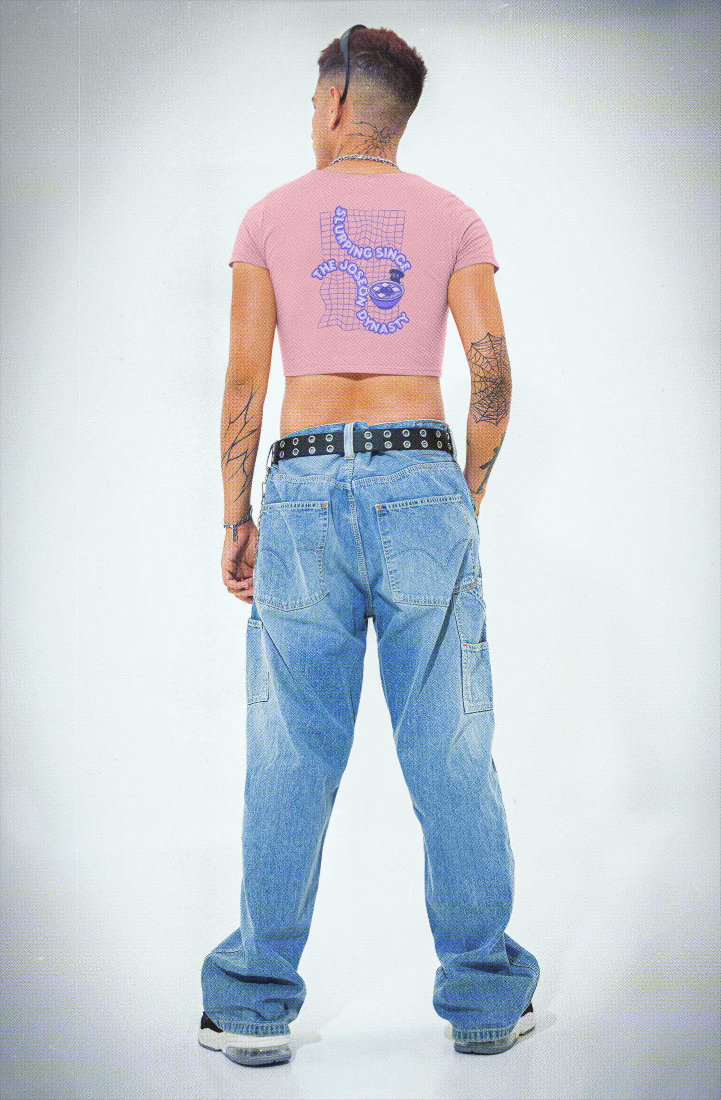 Mrs. Kim's Kalguksu Cropped Snow Washed Tee