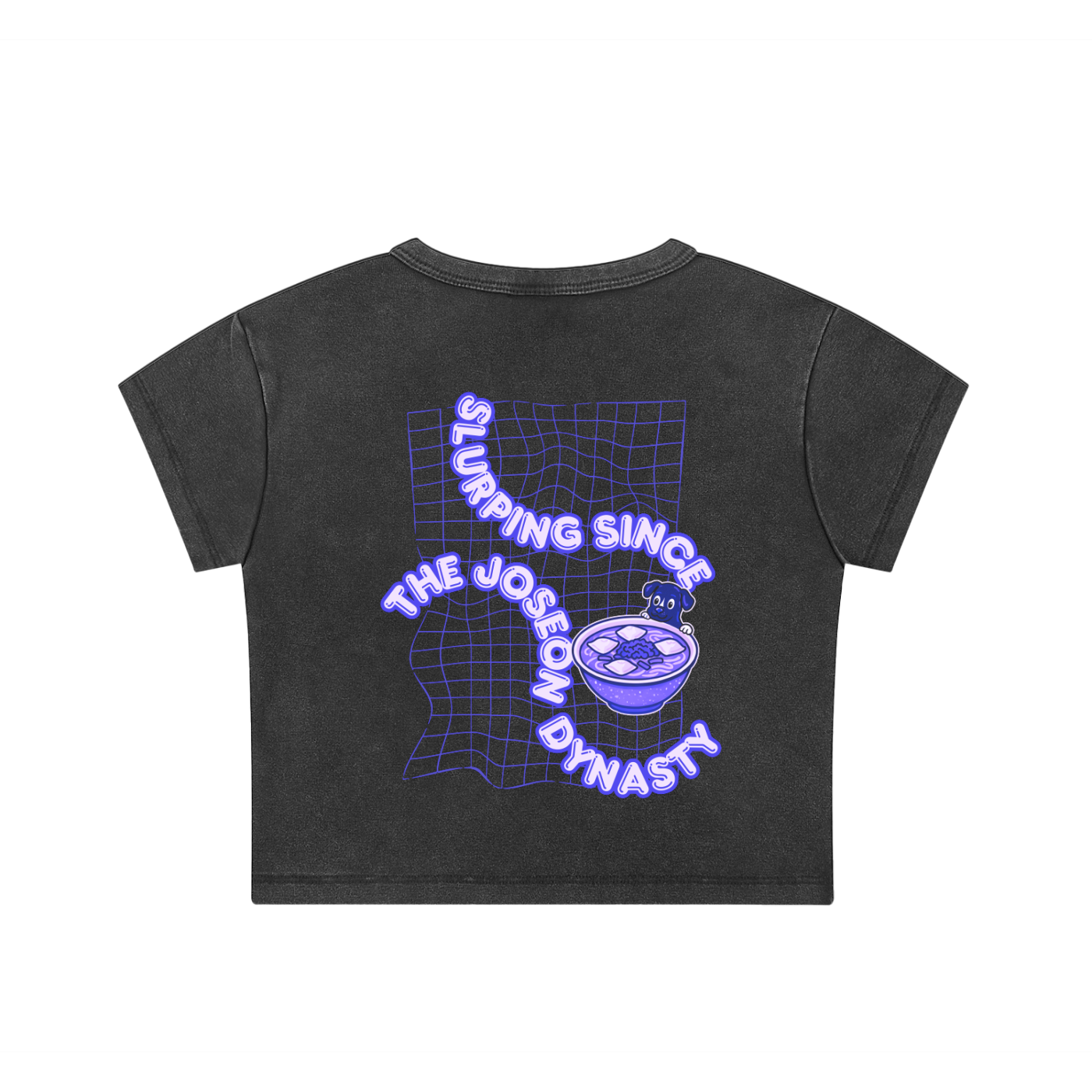 Mrs. Kim's Kalguksu Cropped Snow Washed Tee