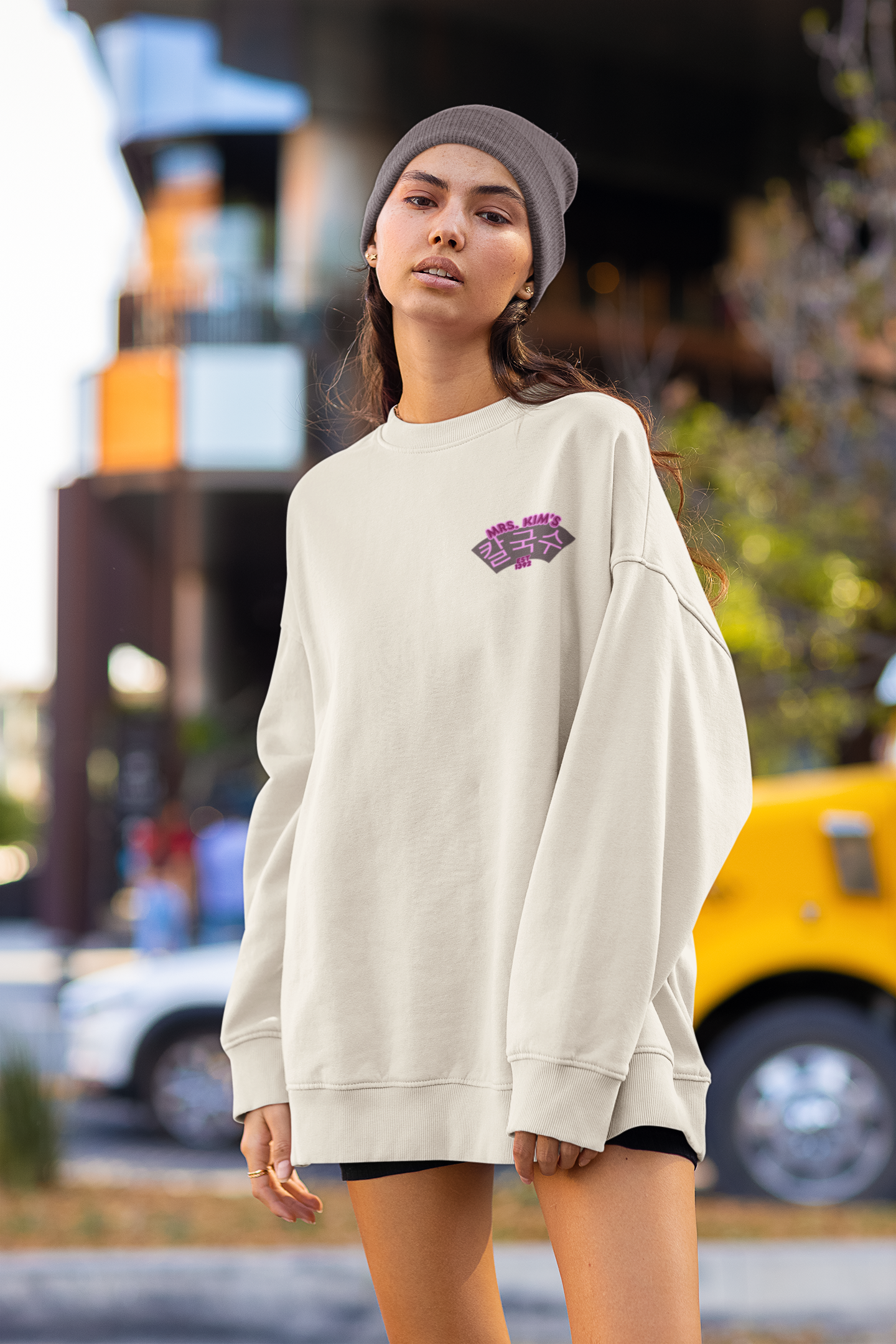 Mrs. Kim's Kalguksu Sunfade Fleeced Sweatshirt